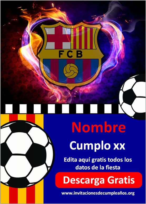 Tarjeta de cumpleaños personalizada de fútbol para niñas -  España